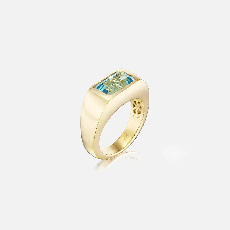 Elegant Jewelry At Unbeatable Offers – Shop Before It's Gone Gypset Ring, Aquamarine