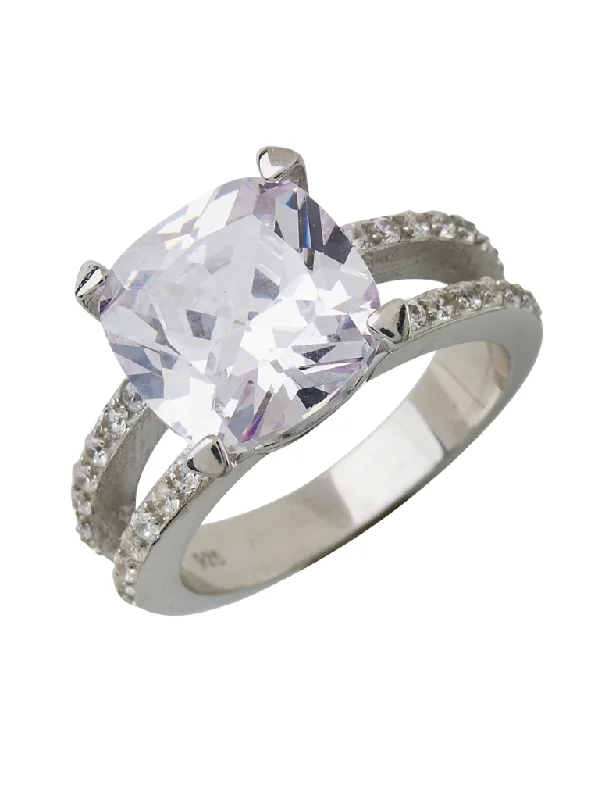 Special Offers On Handcrafted And Designer Jewelry Britney's Engagement Ring in Sterling Silver