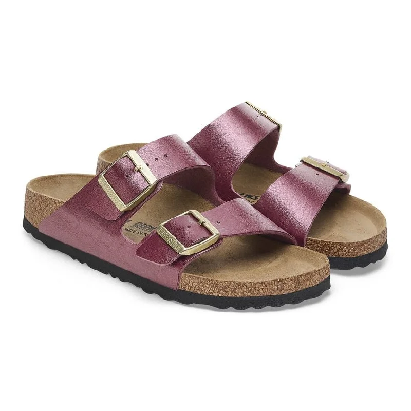 Fashion Essentials Arizona Birko-Flor Sandal - Graceful Berry Crush