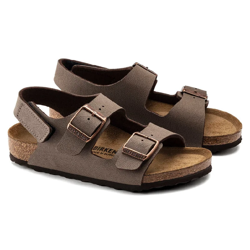 Non-Slip Shoes Sale Kid's Milano Hook And Loop Birkibuc Sandal