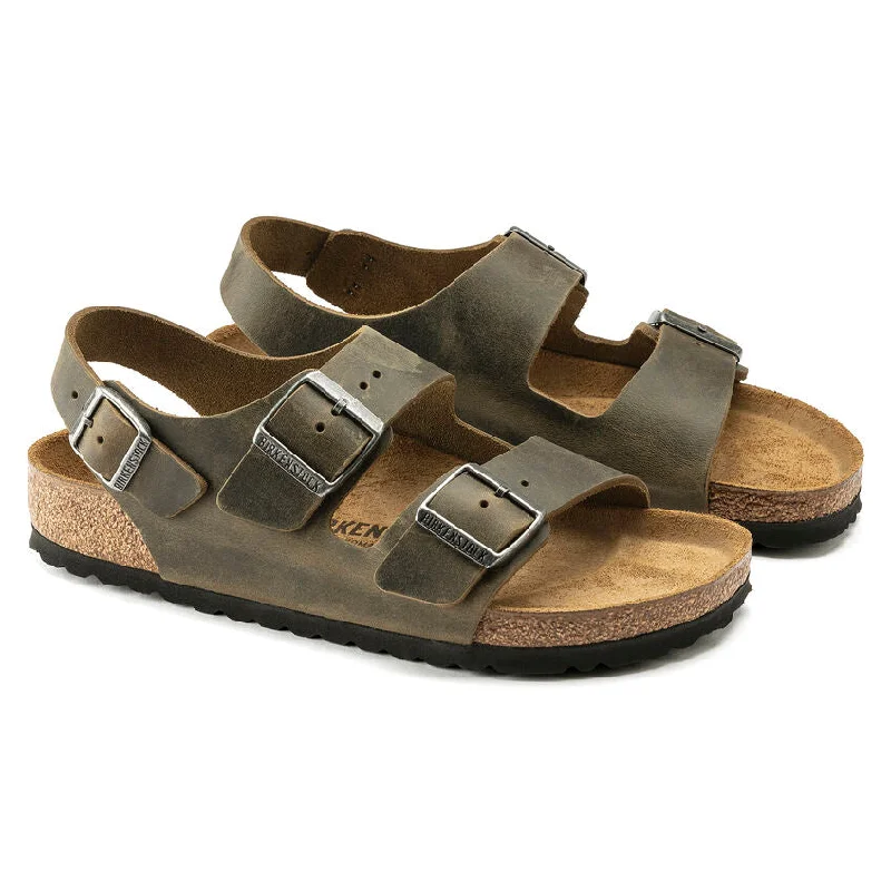 Ultra-Light Footwear Sale Milano Oiled Leather Sandal