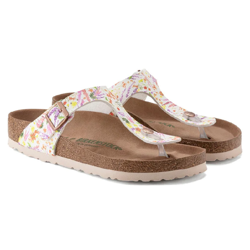 Trendy Flats Sale Women's Gizeh Vegan Birko-flor Sandal