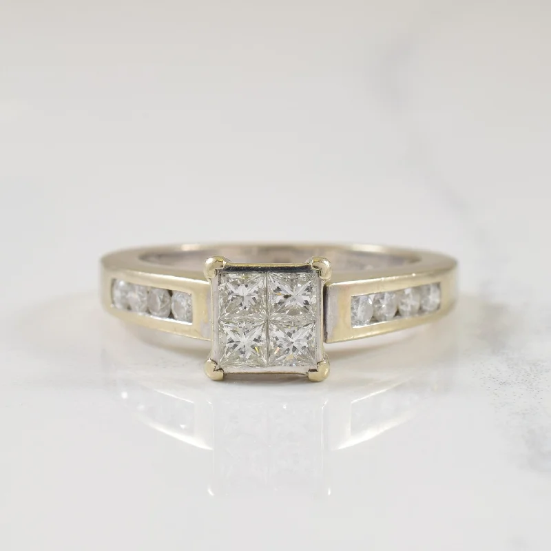 Premium Jewelry At Special Low Prices For A Limited Time Cathedral Diamond Ring | 0.56ctw | SZ 6.25 |