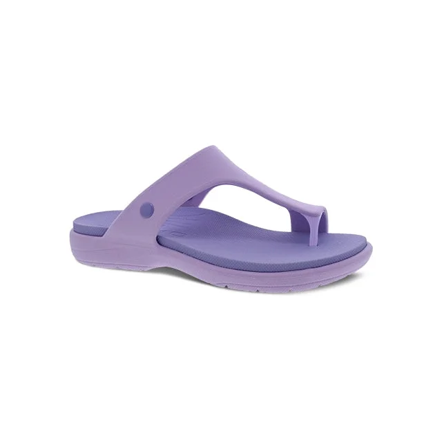 Women's Walking Shoes Women's Krystal Purple Molded Sandal