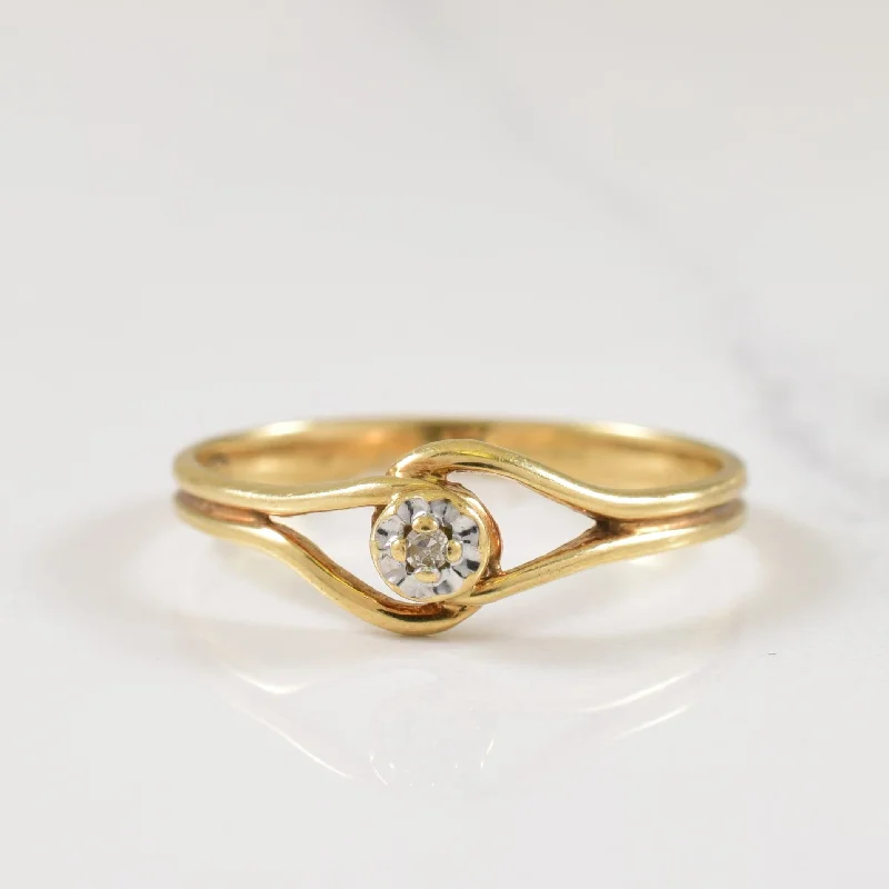 Shop Dazzling Jewelry With Special Promotional Discounts Diamond Bypass Ring | 0.01ct | SZ 5.75 |