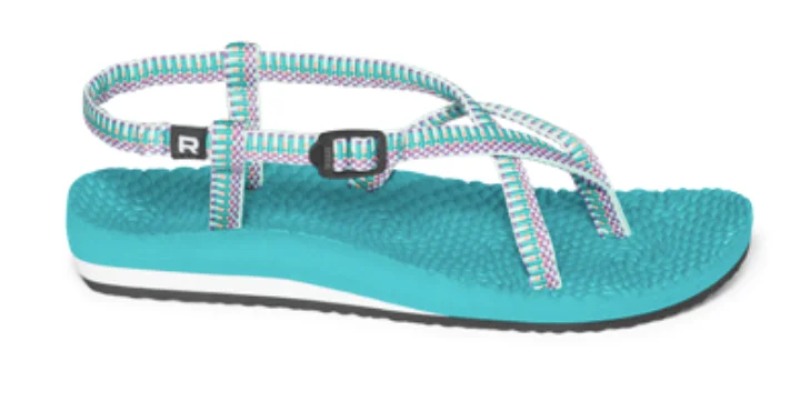 Women's Everyday Shoes Women's Caribbean Skinny Flip Puzzle Sandal