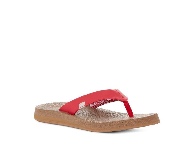 All-Day Comfort Shoes Sale Women's Yoga Mat Sandal - Bittersweet Red