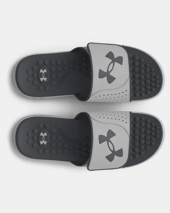 Must-Have Boots Sale Men's UA Ignite 7 Pro Slide Sandal - Mod Gray/Pitch Gray