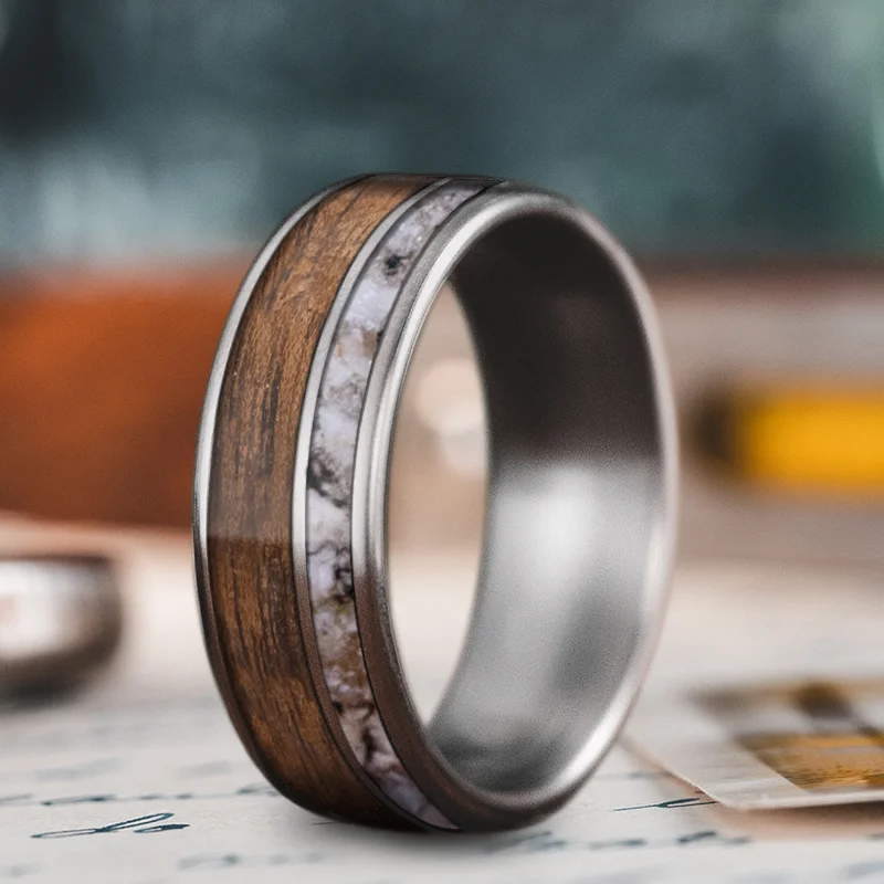 Premium Diamond Jewelry At Once-In-A-Lifetime Discounts Custom Design - 2-Inlay Offset Ring F1XZzesDalmakPykM7lG9SMA
