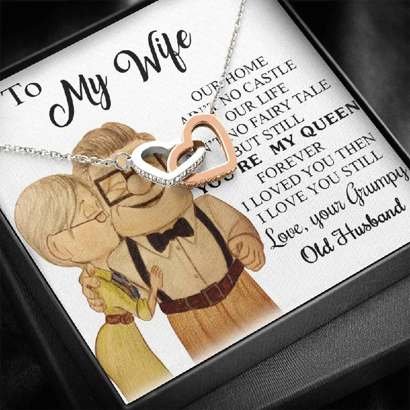 The Perfect Jewelry Piece At The Perfect Price Gift For Wife Hearts Necklace - You'Re My Queen - Valentine's Day Gift Card for Her The Perfect Jewelry Piece At The Perfect Price Gift For Wife Hearts Necklace - You'Re My Queen - Valentine's Day Gift Card for Her
