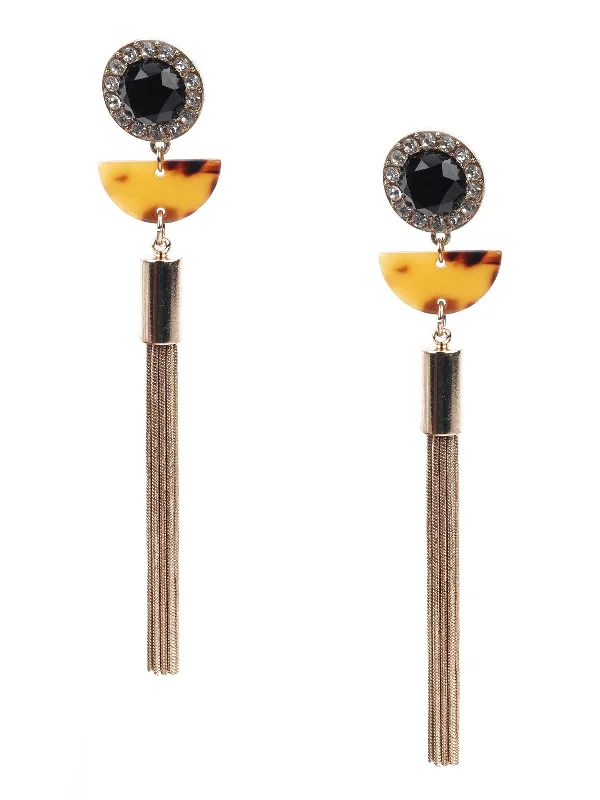 Luxury Jewelry At Unbeatable Discounts Odette Women Gold Dangler Earrings