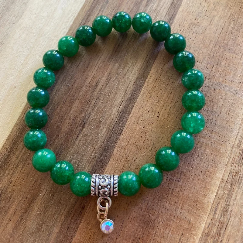 Timeless Jewelry At Special Discount Rates Heart Chakra Love & Compassion Emerald Quartz Bracelet Timeless Jewelry At Special Discount Rates Heart Chakra Love & Compassion Emerald Quartz Bracelet