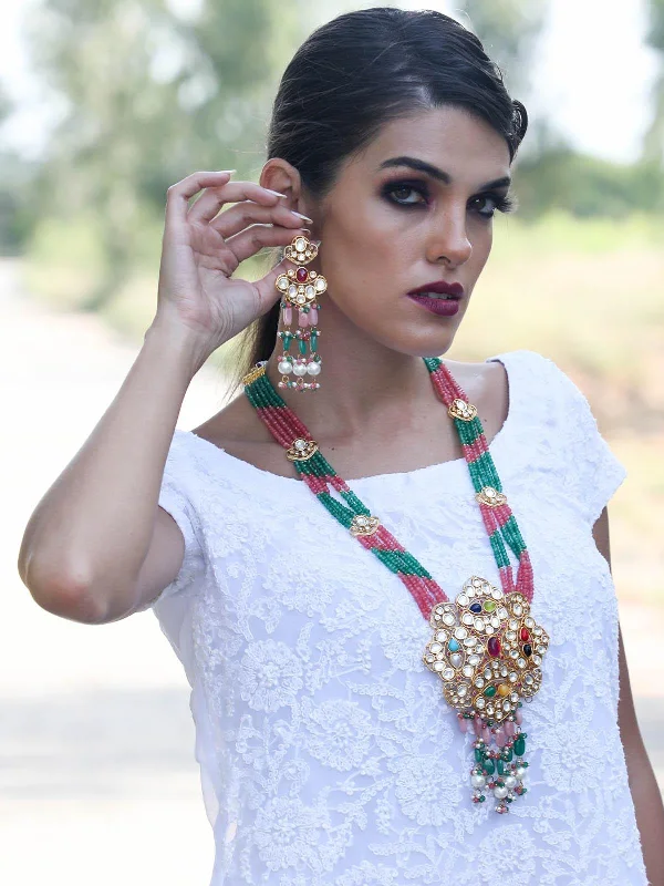 Sparkle More For Less – Jewelry Sale Happening Now Odette Women Multi Colored Rani Har Necklace Set Sparkle More For Less – Jewelry Sale Happening Now Odette Women Multi Colored Rani Har Necklace Set