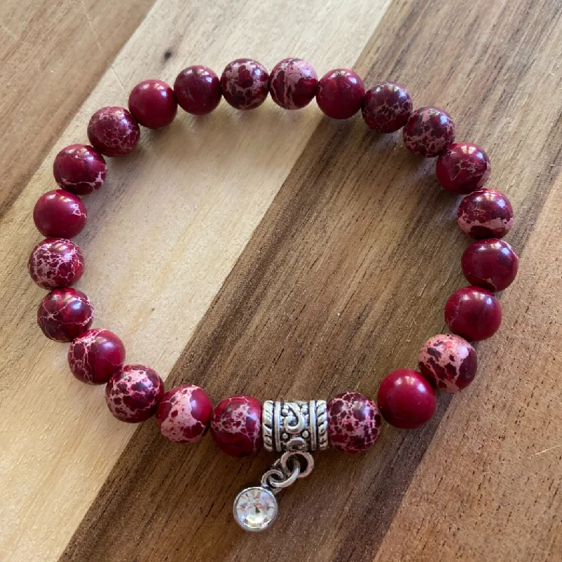 Dazzle With Discounts – Shop Jewelry On Sale Root Chakra Survival, Being, Family Red Jasper Bracelet Dazzle With Discounts – Shop Jewelry On Sale Root Chakra Survival, Being, Family Red Jasper Bracelet