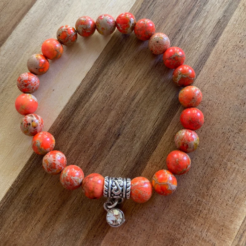 Gorgeous Jewelry, Limited-Time Savings Sacral Chakra Creativity & Sexuality Imperial Jasper Bracelet Gorgeous Jewelry, Limited-Time Savings Sacral Chakra Creativity & Sexuality Imperial Jasper Bracelet