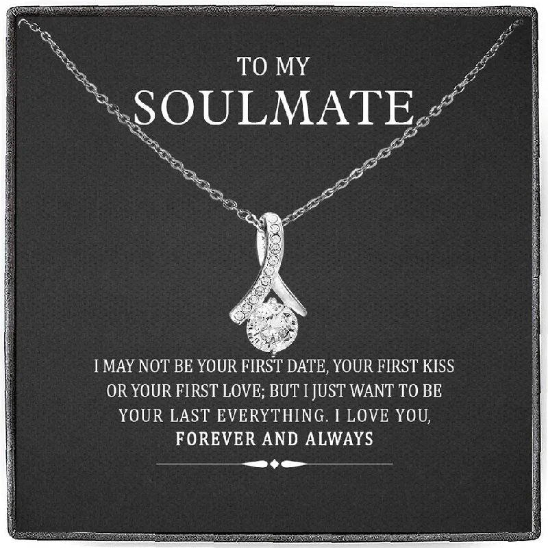 Shop Stylish Jewelry Now And Save Big To My Soulmate You are Already You are Mine, Necklace for Wife from Husband Alluring Beauty Necklace Gift Shop Stylish Jewelry Now And Save Big To My Soulmate You are Already You are Mine, Necklace for Wife from Husband Alluring Beauty Necklace Gift