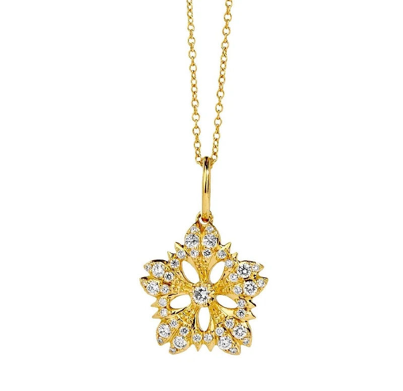 Celebrate With Sparkle – Jewelry Sale Now Live Diamond Flower Necklace