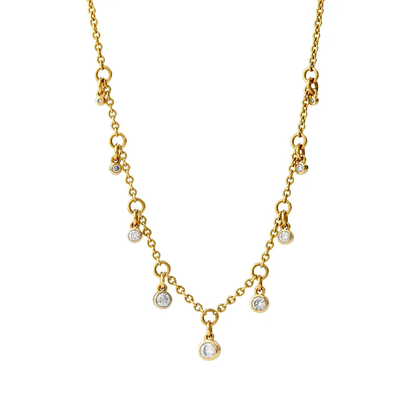 Don't Miss Out On Jaw-Dropping Jewelry Discounts Diamond Fringe Necklace