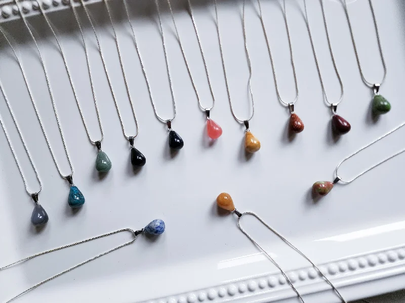 Elegant Jewelry Styles At Budget-Friendly Prices Pear Shape Necklace