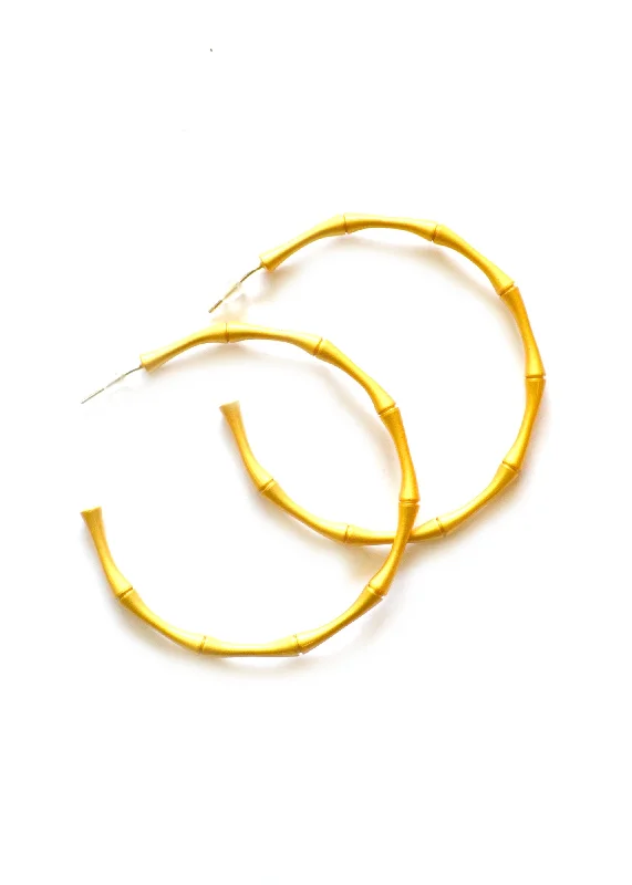 Dainty And Elegant Jewelry Now At Reduced Prices Bamboo Hoop | Large