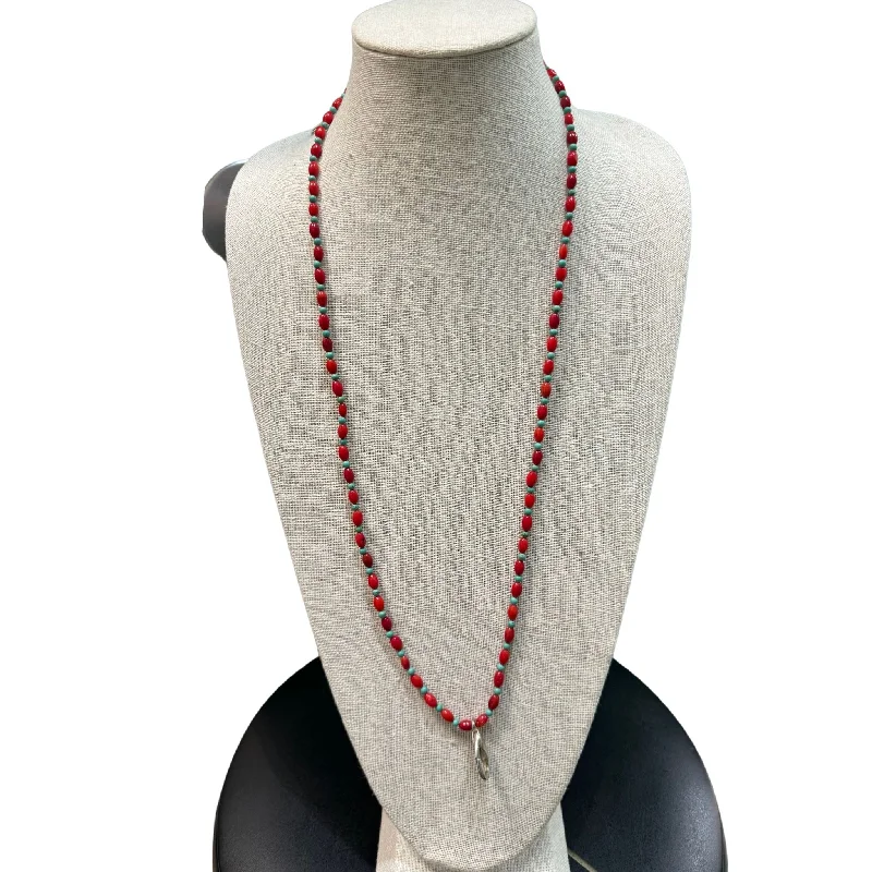 Limited-Time Offer On Premium Jewelry Collections Coral and Turquoise Badge Holder