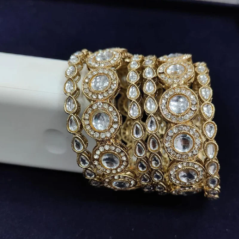 Shop Dazzling Jewelry At The Best Prices Pooja Bangles Gold Plated Bangle Set
