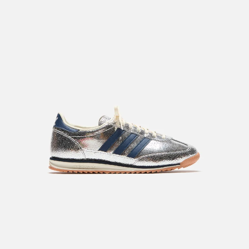 Seasonal Sale adidas WMNS SL72 OG - Silver Metallic / Collegiate Navy / Off White
