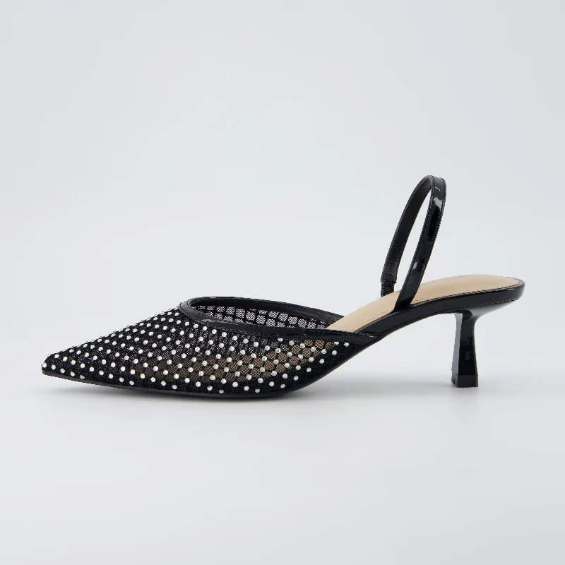 Fashion-Forward Offers Affair Mesh Slingback Pump