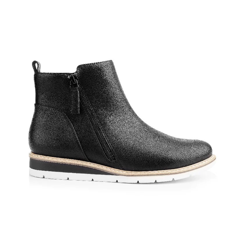 Black Vegan Leather