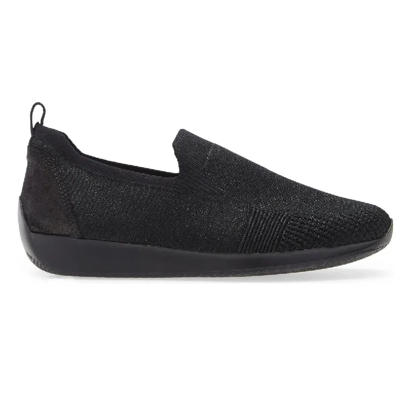Modern Urban Slip-Ons Ara Women's Leena Black