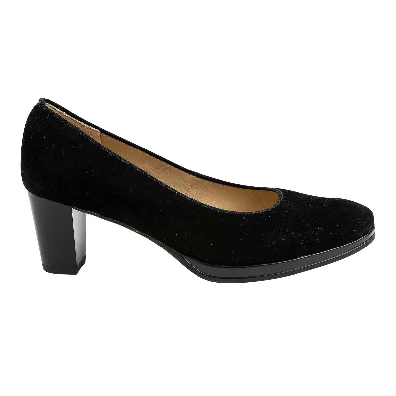Comfort Meets Fashion Ara Women's Ophelia Black Suede