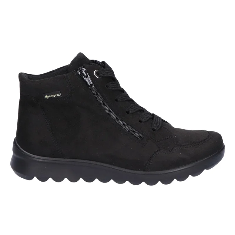 Supportive Shoes Offer Ara Women's Thistle Black Hydro Gore-Tex