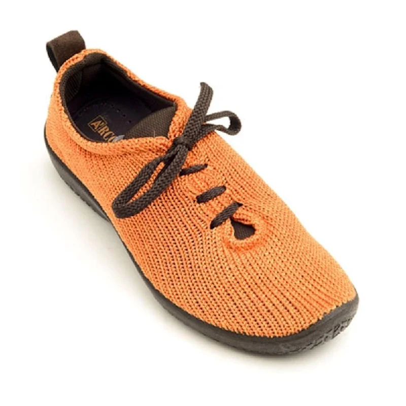 Walking Comfort Shoes Arcopedico Women's LS Oxford Orange Fabric