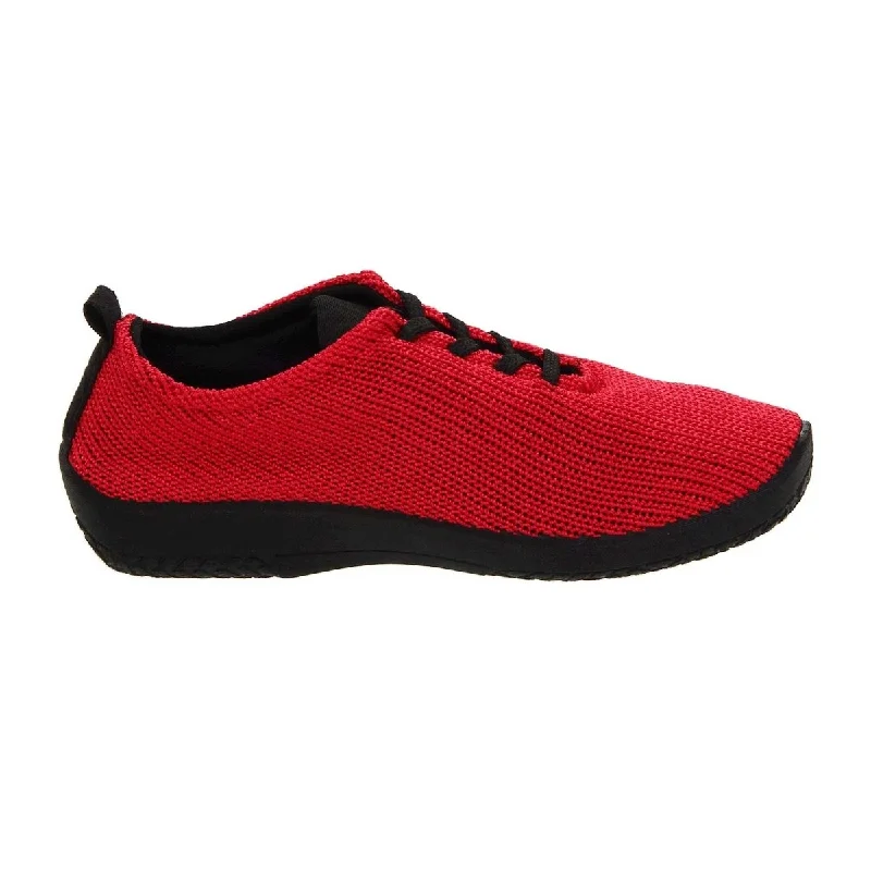 Lightweight Fashion Shoes Arcopedico Women's LS Oxford Red Fabric