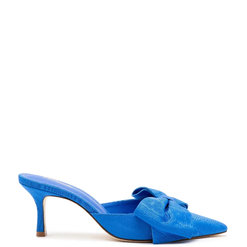 Formal Shoes Deals Mini Elle Pump In Azure Fabric