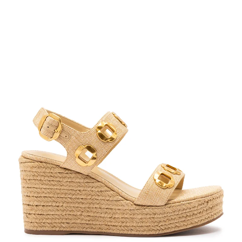 Relaxed Style Deals Milan Espadrille In Beige Raffia