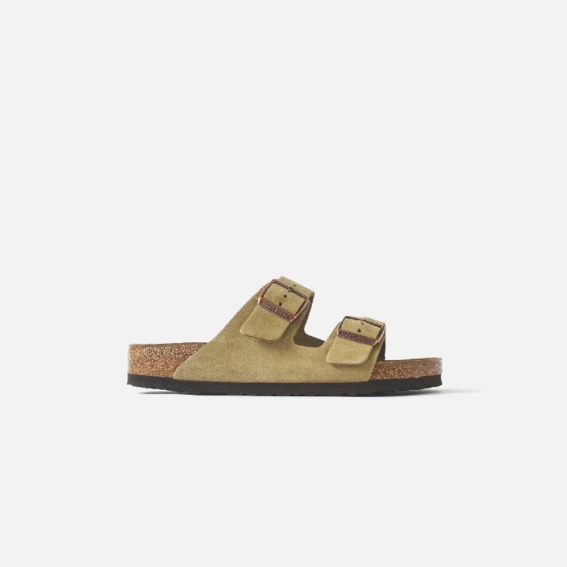 Women's Trendy Boots Birkenstock WMNS Arizona Suede - Taupe