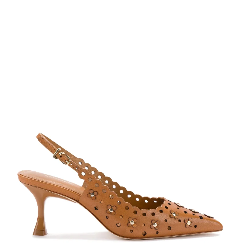 Comfortable Stylish Shoes Jasmine Pump In Biscuit Leather
