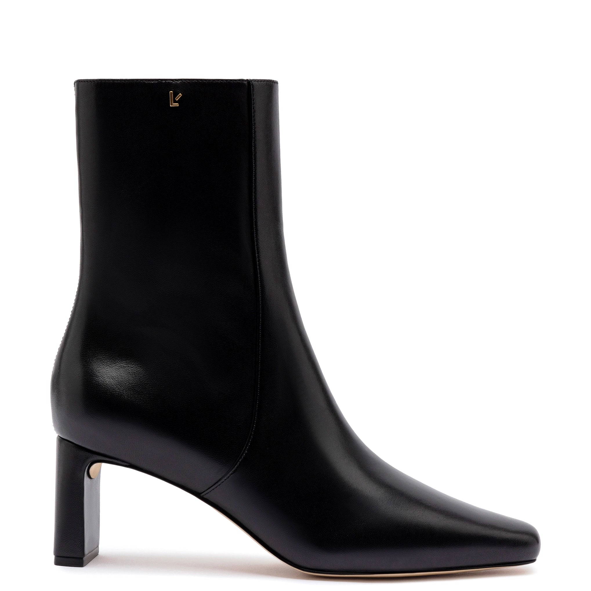 Women's Office Shoes Alexis Bootie In Black Leather