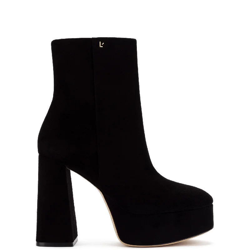 Fashionable Comfort Promotions Dolly Boot In Black Suede