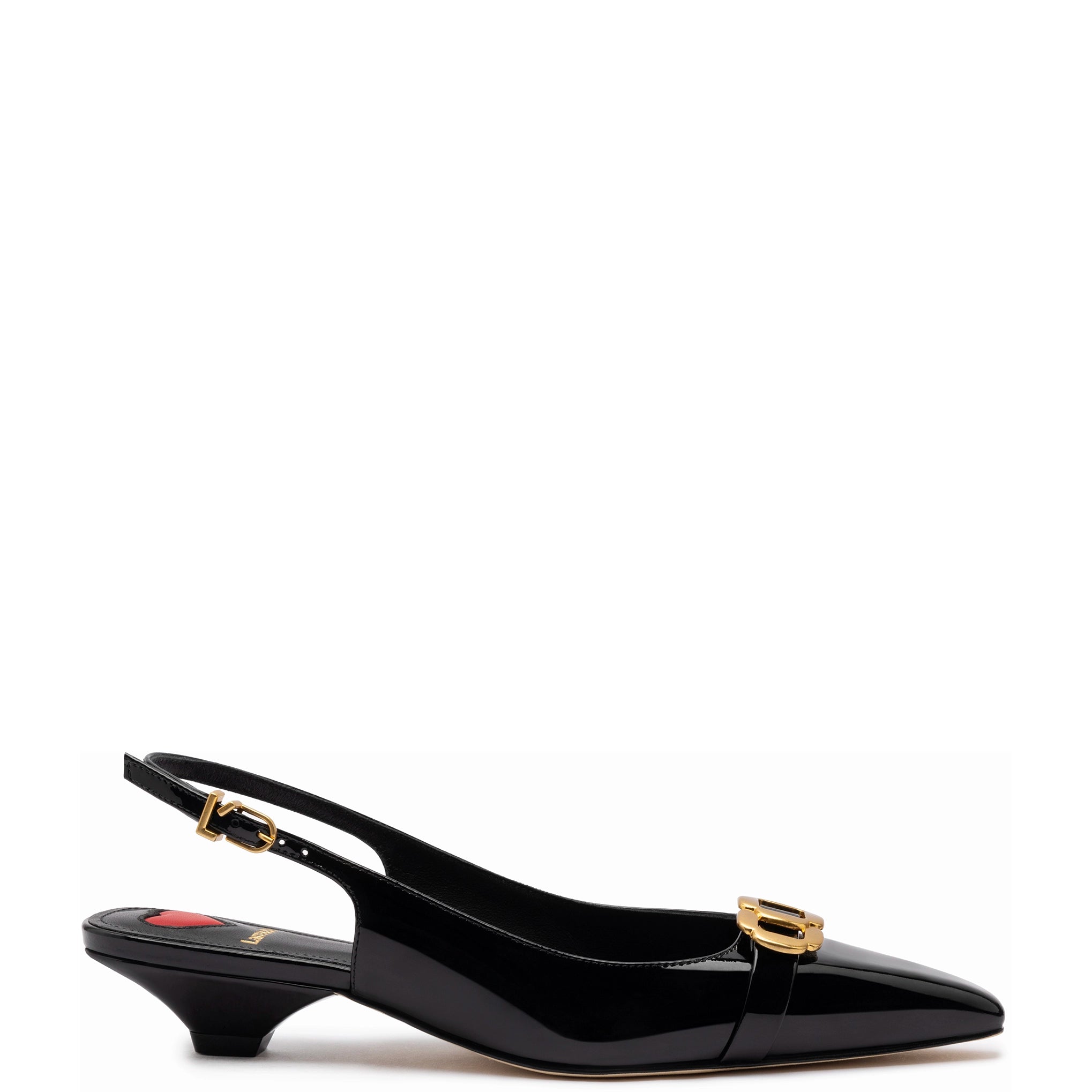 Casual Slip-Ons Promotion Franca Pump In Black Patent Leather
