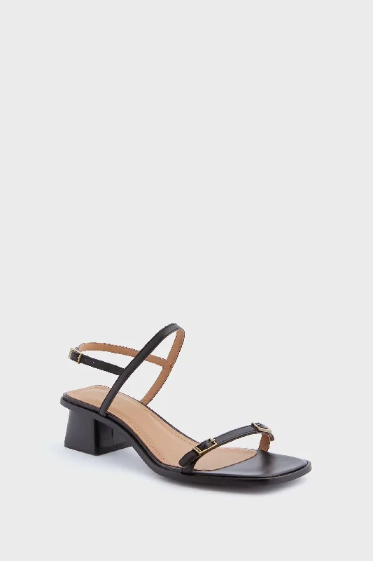 Comfortable Business Shoes Black Jonah Heels