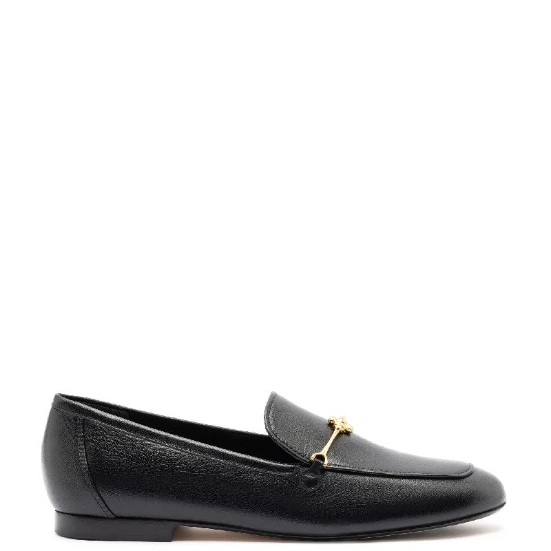 Comfortable Casual Loafers Katherine Loafer In Black Leather