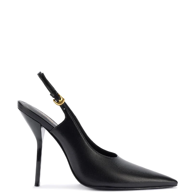 Women's Foot-Friendly Shoes Larroudé x Altuzarra Pump In Black Leather