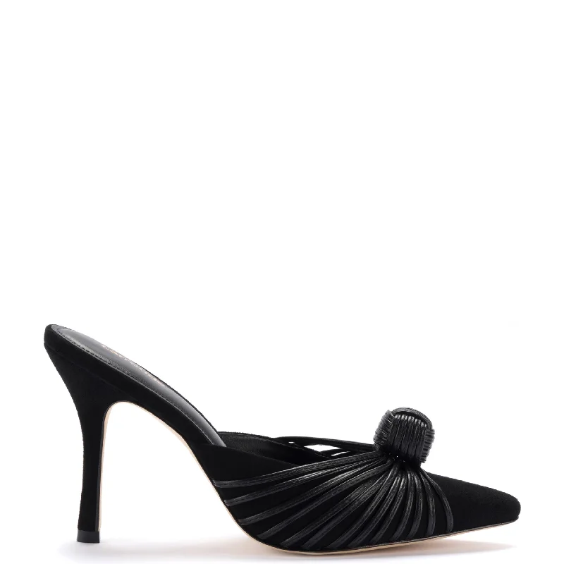 Statement Boots Offers Valerie Pump In Black Suede