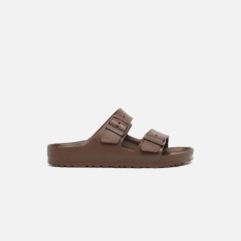 Women's Cozy Winter Boots Birkenstock Arizona Eva Narrow - Roast