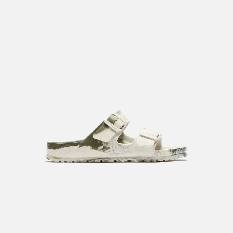 Fashion Casual Shoes Birkenstock Arizona EVA - Multi Khaki / Eggshell
