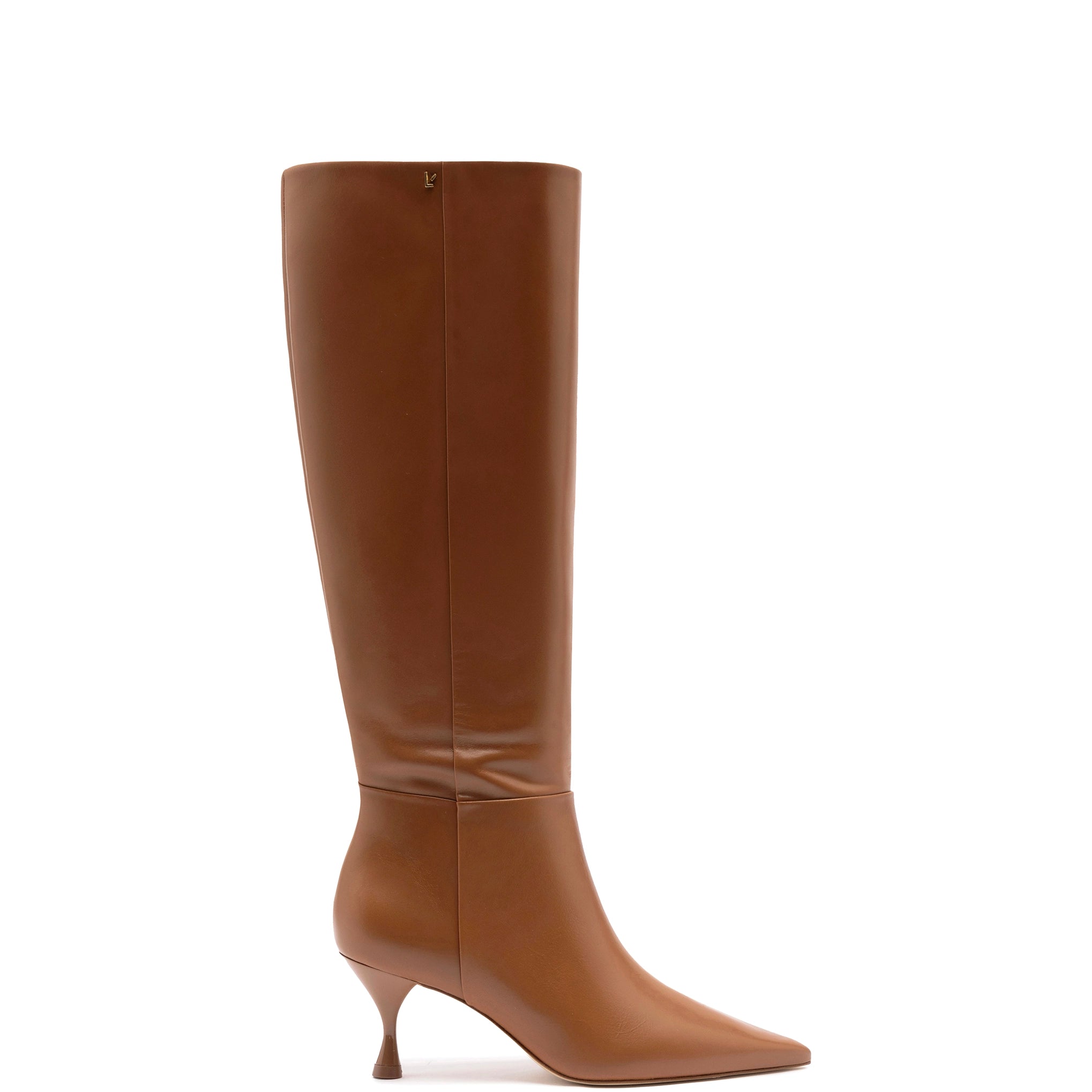 Women's Flexible Sole Shoes Georgia Boot In Caramel Leather