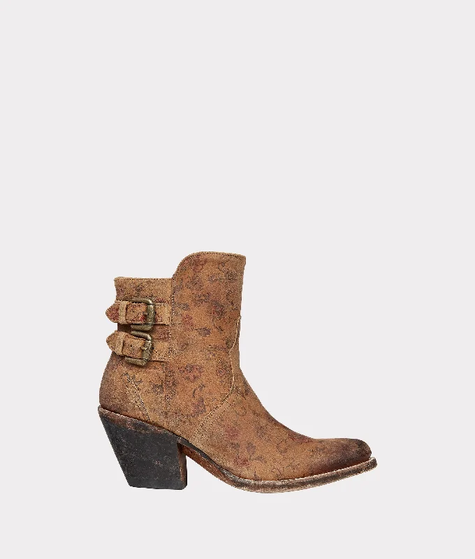 Holiday Glam Catalina :: Brown Floral