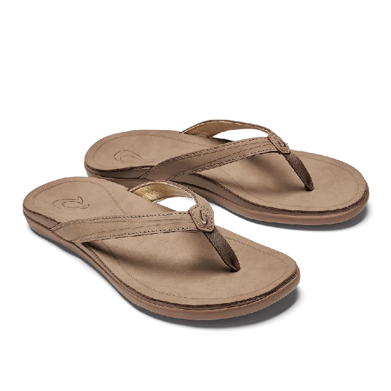Minimalist Fashion Sale OluKai 'Aukai Women's Leather Sandal